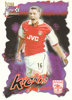 Stephen Hughes Arsenal 1999 Futera Fans' Selection #42